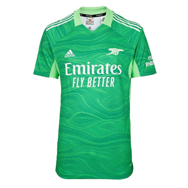 Tailandia Camiseta Arsenal Portero 2021-22 Verde